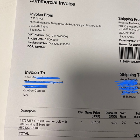 Gucci Belt - Size 85 cm - Very good condition - Picture 4 of 7